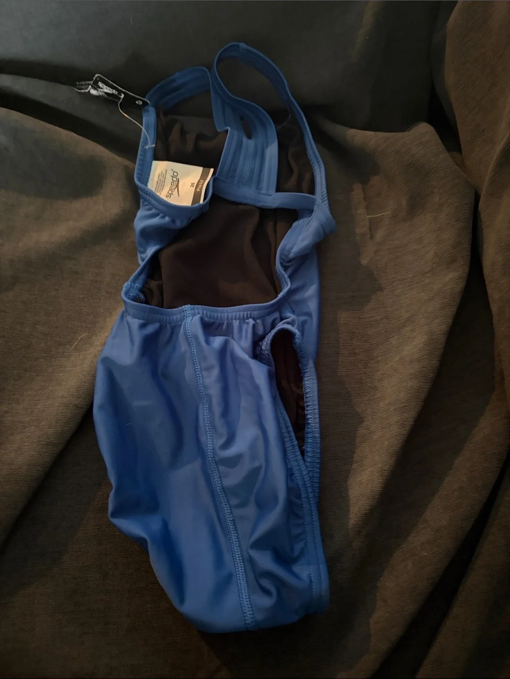 Speedo Blue Girls' One-Piece Training Swimsuit